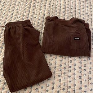 White Fox Matching Set